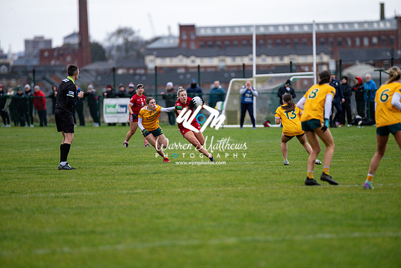 Antrim v Louth (Lidl National League Division 3)Round 1 - 2024012116560733